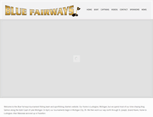 Tablet Screenshot of bluefairwayscharters.com